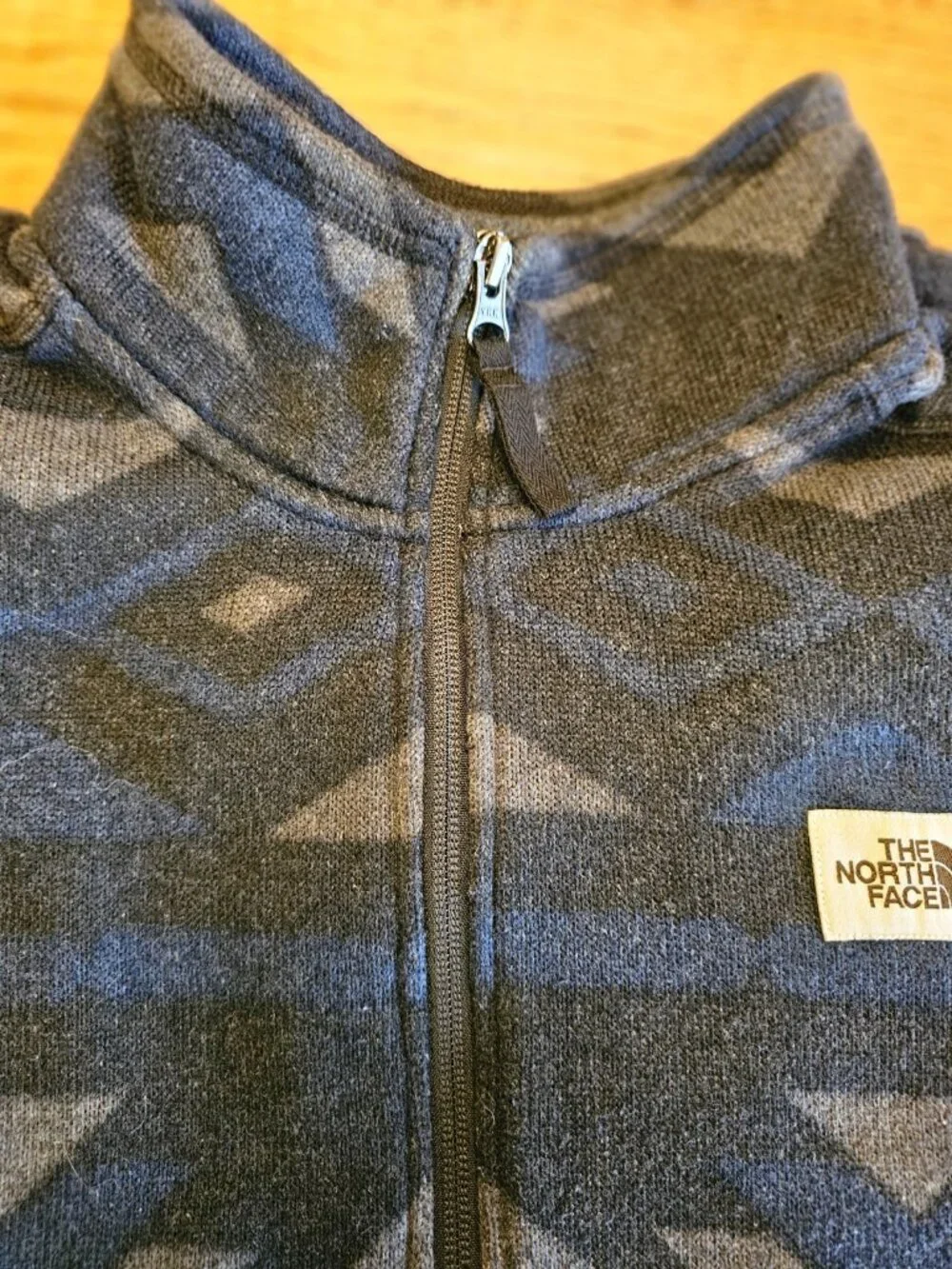 The North Face Men's Gordon Lyons Novelty 1/2 Zip Fleece Aztec Geometric, L